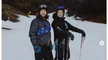 Imagen de Joaquín Furriel y Peter Lanzani disfrutaron de la nieve en Bariloche