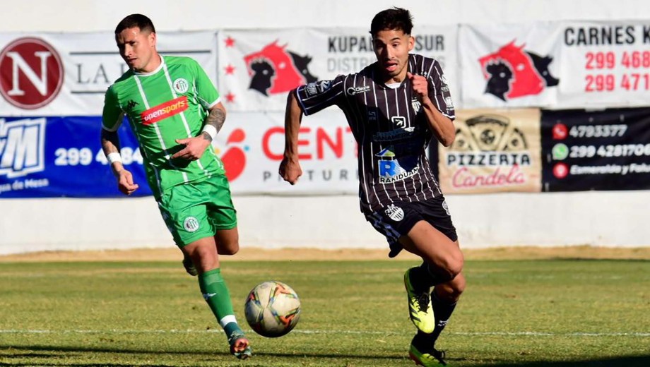 Cipolletti recibe a Kimberley en La Visera de Cemento. (Foto: Matías Subat)