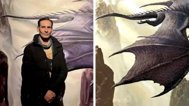 Ciruelo denunció que Carrie Bencardino plagió una obra suya en el Malba: “Muy parecida”