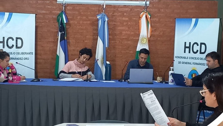 El Concejo Deliberante de Fernández Oro aprobó el pedido de una sede fiscal en la localidad. (Foto: Facebook Concejo Deliberante)
