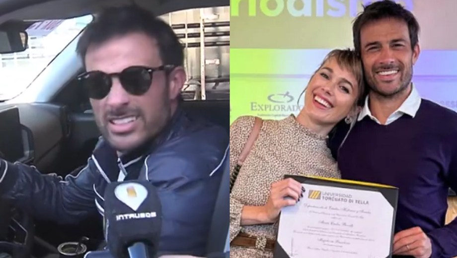 Darío Cvitanich con Chechu Bonelli.