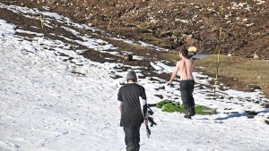 Alarmantes datos de acumulación de agua y nieve en la cordillera de Neuquén camino a la primavera