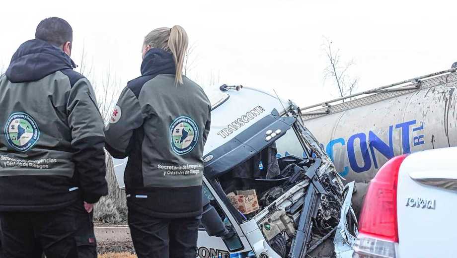 Ruta 7 con operativos "muy fuertes" por las muertes en accidentes en Vaca Muerta. (Cecilia Malletti).