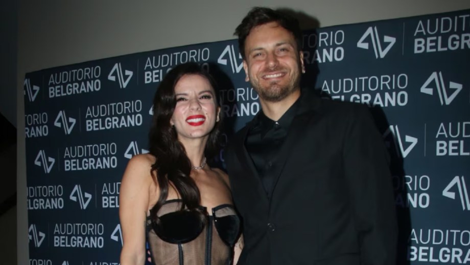 Gimena Accardi y Andrés Gil.