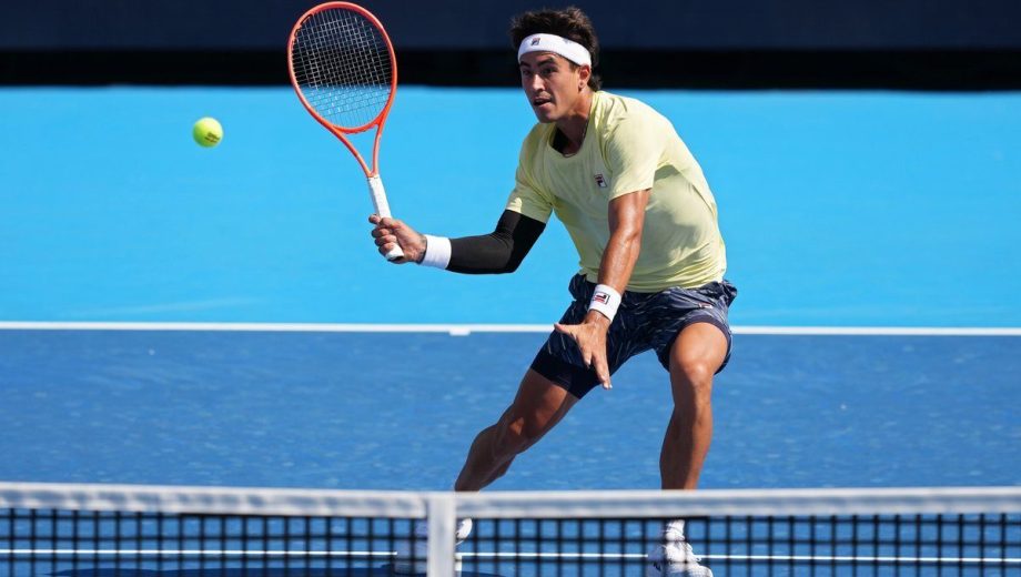 Francisco Comesaña logró una buena victoria en su debut en el US Open.