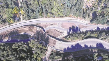 Reclaman por la obra de Circunvalación de Villa La Angostura: le faltan solo 800 metros