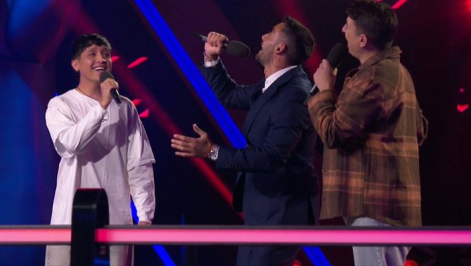 Joaco Martínez de Zapala en La Voz Argentina.