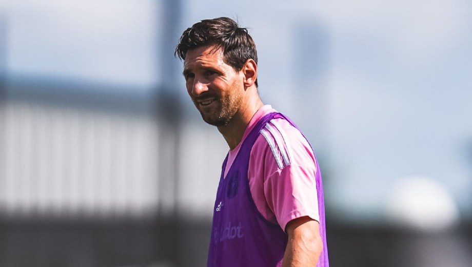 Messi no estuvo en el entrenamiento de Inter Miami y está en duda su participación este miércoles.
