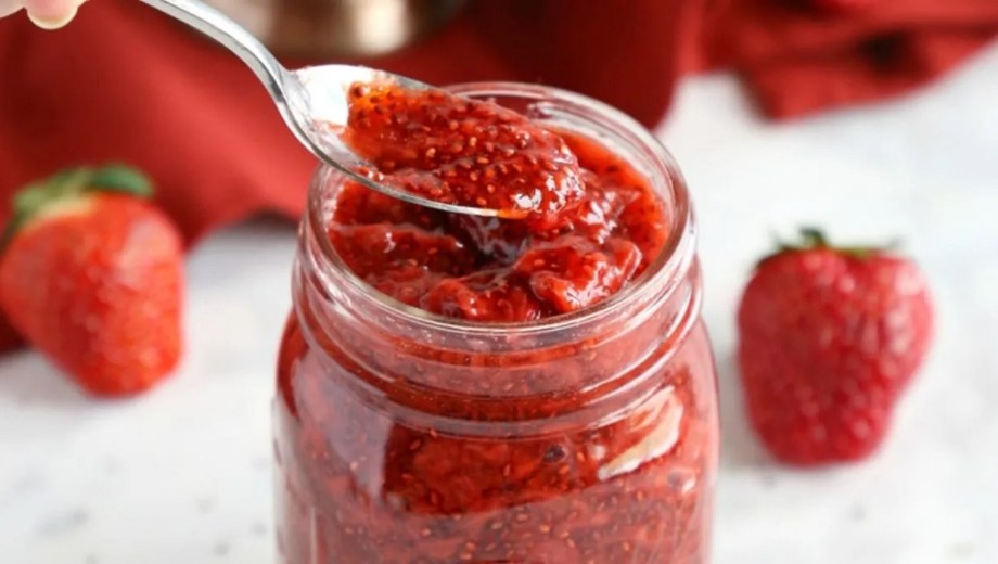 Mermelada de frutilla.