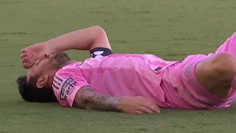 Messi salió lesionado en el Inter Miami en los primero minutos contra Necaxa.