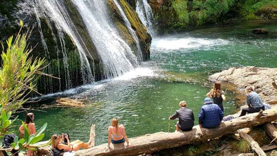 El bosque andino patagónico acompaña gran parte de la caminata. Foto: google.