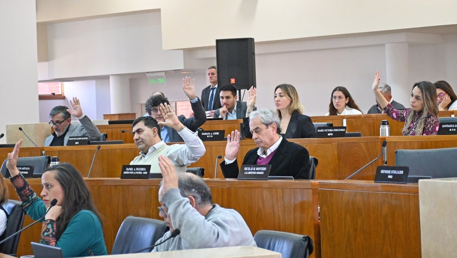 Sesión en el Concejo Deliberante. Foto: archivo Florencia Salto. 