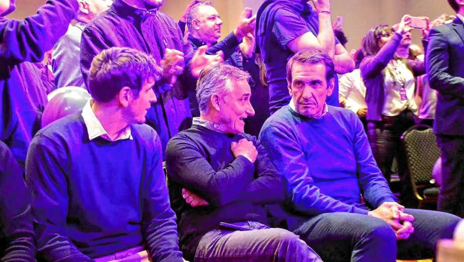 Pablo Cervi y David Schlereth, dos nombres que suenan para la lista de LLA. Foto: Matías Subat.