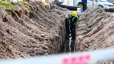 Mapa de la zona afectada por la obra de drenaje en Neuquén: el corte será por 60 días