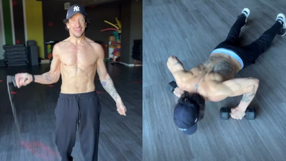 La intensa rutina de entrenamiento de Nico Vázquez. 