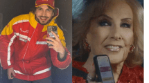 Imagen de Cómo fue el esperado encuentro del joven de Río Negro que actuó de playero junto a Mirtha Legrand