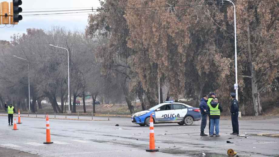 El choque fatal ocurrió el viernes pasado. Foto: Florencia Salto.
