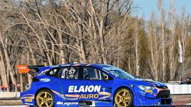 Vivian dominó la clasificación del TC2000 en Roca y el reginense Aldrighetti fue su escolta