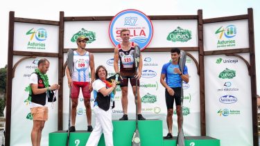 Julián Salinas hizo podio en el Descenso del Sella y se prepara para el Mundial de Hungría