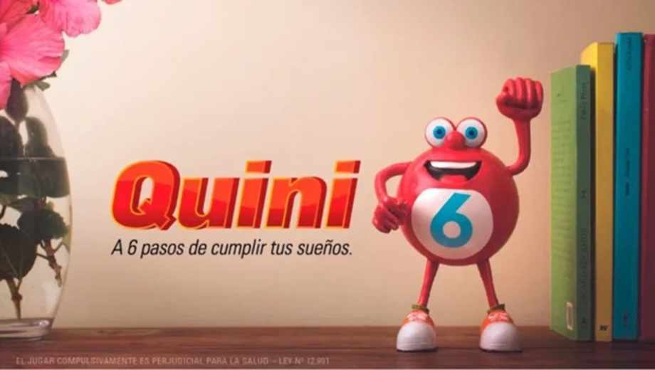 Quini 6: sorteo millonario.-