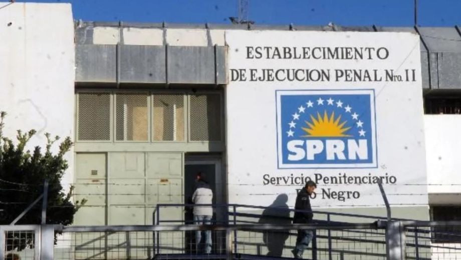 Murió un preso este lunes en el Penal 2 de General Roca. Foto: gentileza.