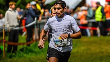 De Bariloche a los Alpes Suizos: Javier Mariqueo se metió en el top 20 de Thyon-Dixence