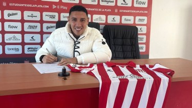 Fue una de las grandes promesas de Boca, se marchó a Europa y ahora lo presentaron en Estudiantes