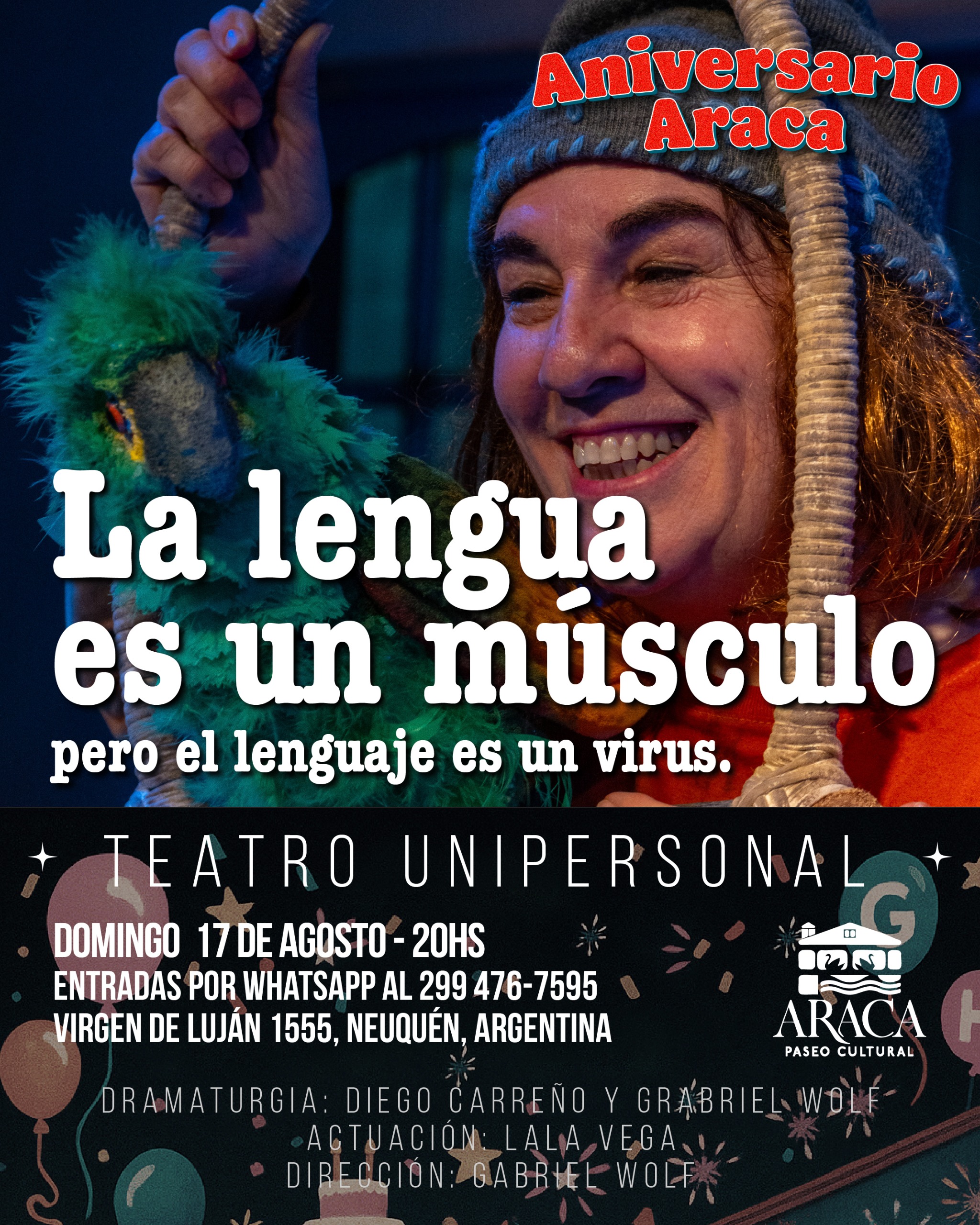 «LA LENGUA ES UN MÚSCULO, PERO EL LENGUAJE ES UN VIRUS»