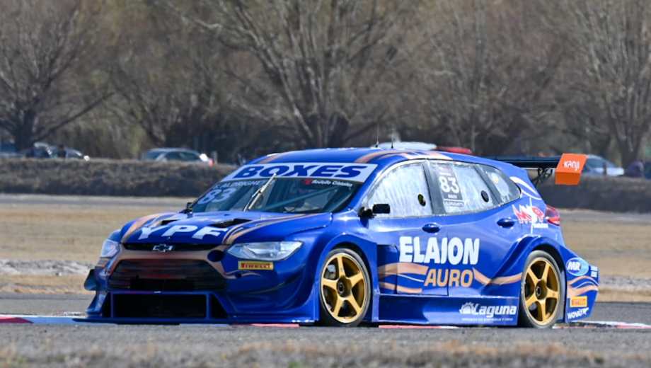 El piloto de Villa Regina terminó primero en el shakedown.