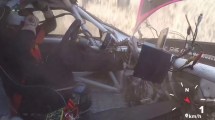 Imagen de Video: el impactante vuelco de Álvarez desde adentro del auto en la fecha del TC2000 en Roca
