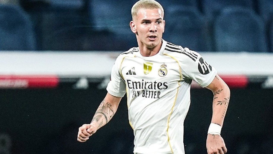 Franco Mastantuono debutó oficialmente en el Real Madrid.