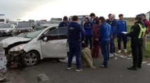 Imagen de Susto en Rosario Central: un jugador sufrió un fuerte accidente camino al entrenamiento