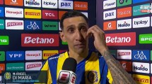Imagen de La emoción de Di María tras su gol en el clásico rosarino: «Queda ser campeón con Central»