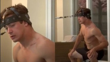 Franco Colapinto sorprendió con un exigente entrenamiento en sus vacaciones de la Fórmula 1