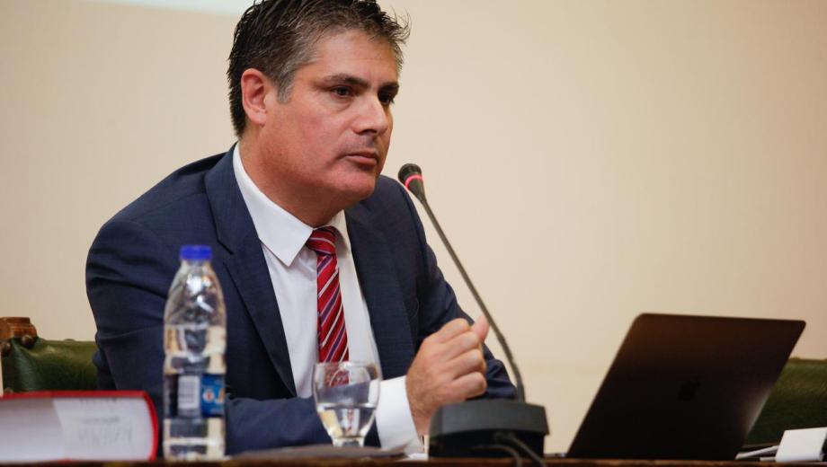 Gastón Zavala, escribano y abogado de Choele Choel, distinguido con el Premio José María Moreno. Foto: gentileza.