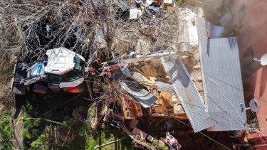Derribaron un aguantadero de drogas en San Martín de los Andes: es el tercero en la provincia