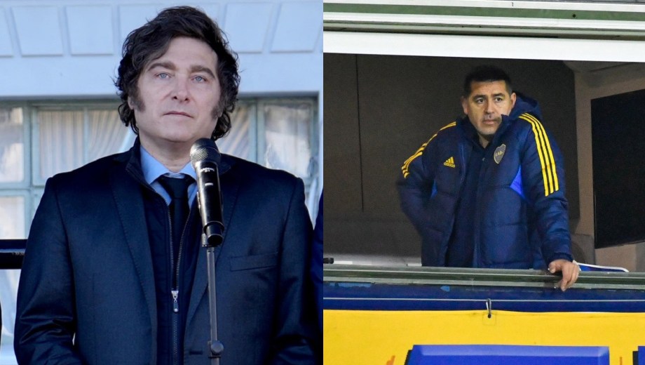 Javier Milei cuestionó a Juan Román Riquelme.