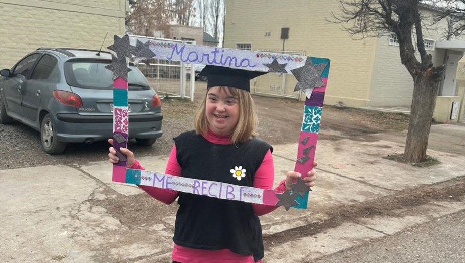 Martina Komacek, licenciada en Artes Dramáticas. Foto: Gentileza. 