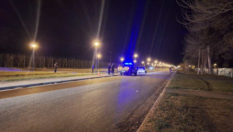 El siniestro ocurrió el domingo en la calle VIterbori. Foto: Diario RÍO NEGRO.