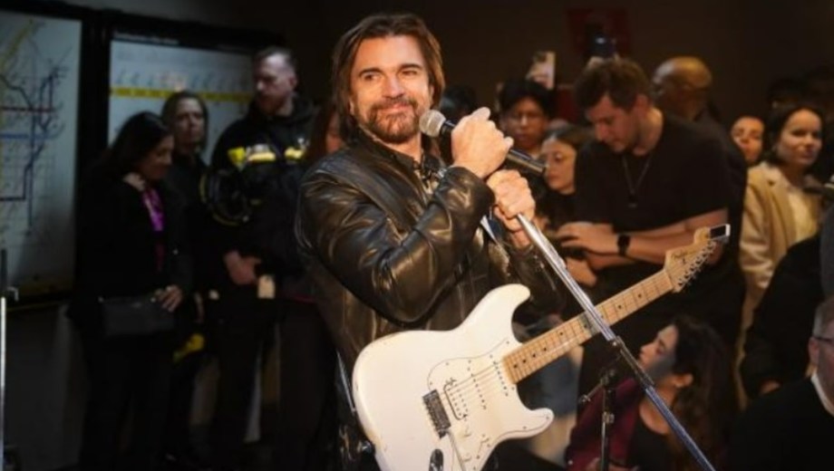 Juanes en el subte