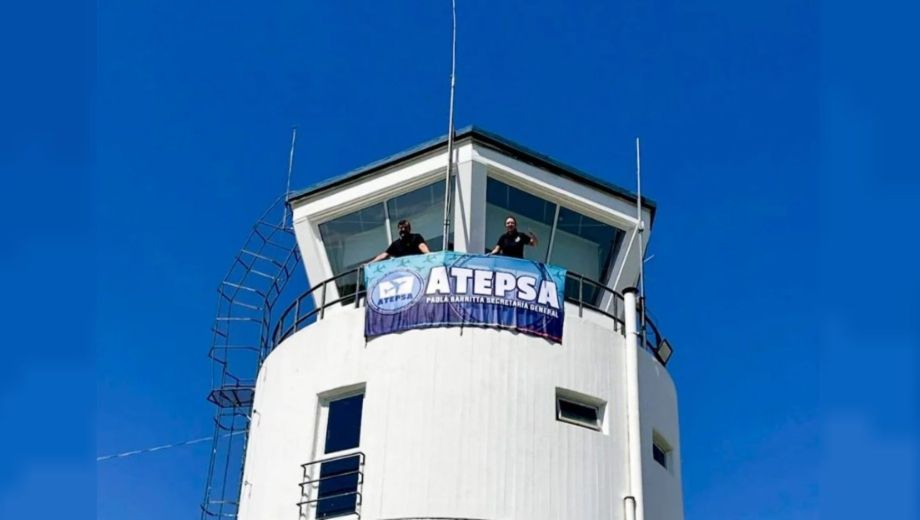 Paro de controladores aéreos y vuelos afectados  en Neuquén y Río Negro. Foto: Gentileza NA. 