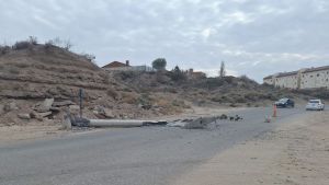 Un accidente vial provocó un corte de luz en Neuquén: el servicio volvió tras horas de trabajo de CALF