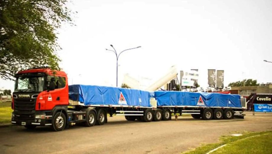 Camiones bitrenes, habilitados por Nación. Foto: gentileza. 