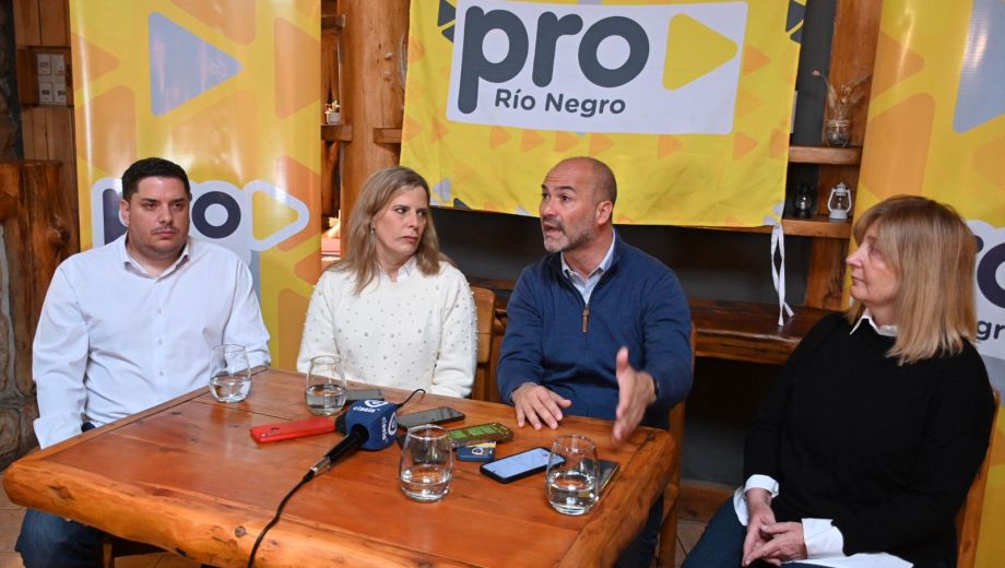 Los candidatos al Congreso del PRO Río Negro. Foto archivo