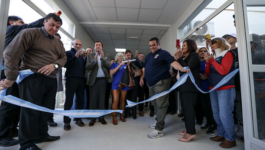 En Cinco Saltos se inauguró el primer sector de internación del hospital. Foto: gentileza.