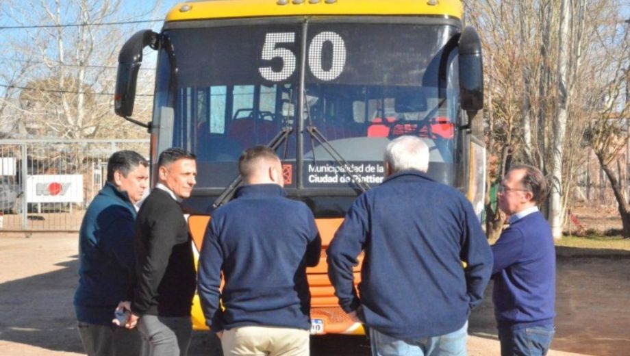 Plottier suma un nueva línea de colectivos. Foto: Gentileza Municipalidad de Plottier. 