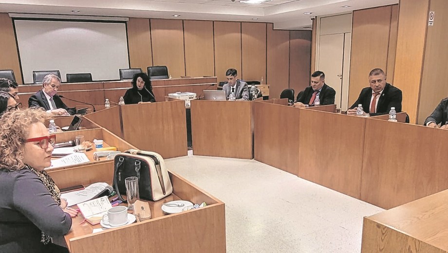Una sesión del Consejo de la Magistratura en Cipolletti. 