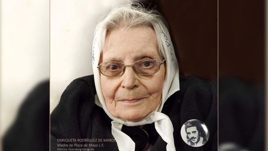 Murió Enriqueta Maroni.