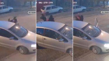 Video | Brutal agresión en Fernández Oro: la atacó su vecina cuando salía de su casa a dejar a su hija a la escuela