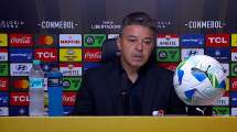 Imagen de Marcelo Gallardo, tras el empate de River con Libertad en Paraguay: «Estamos en proceso de formar el equipo ideal»